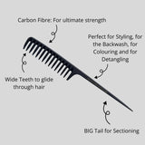HEAD JOG CARBON XL STYLING COMB