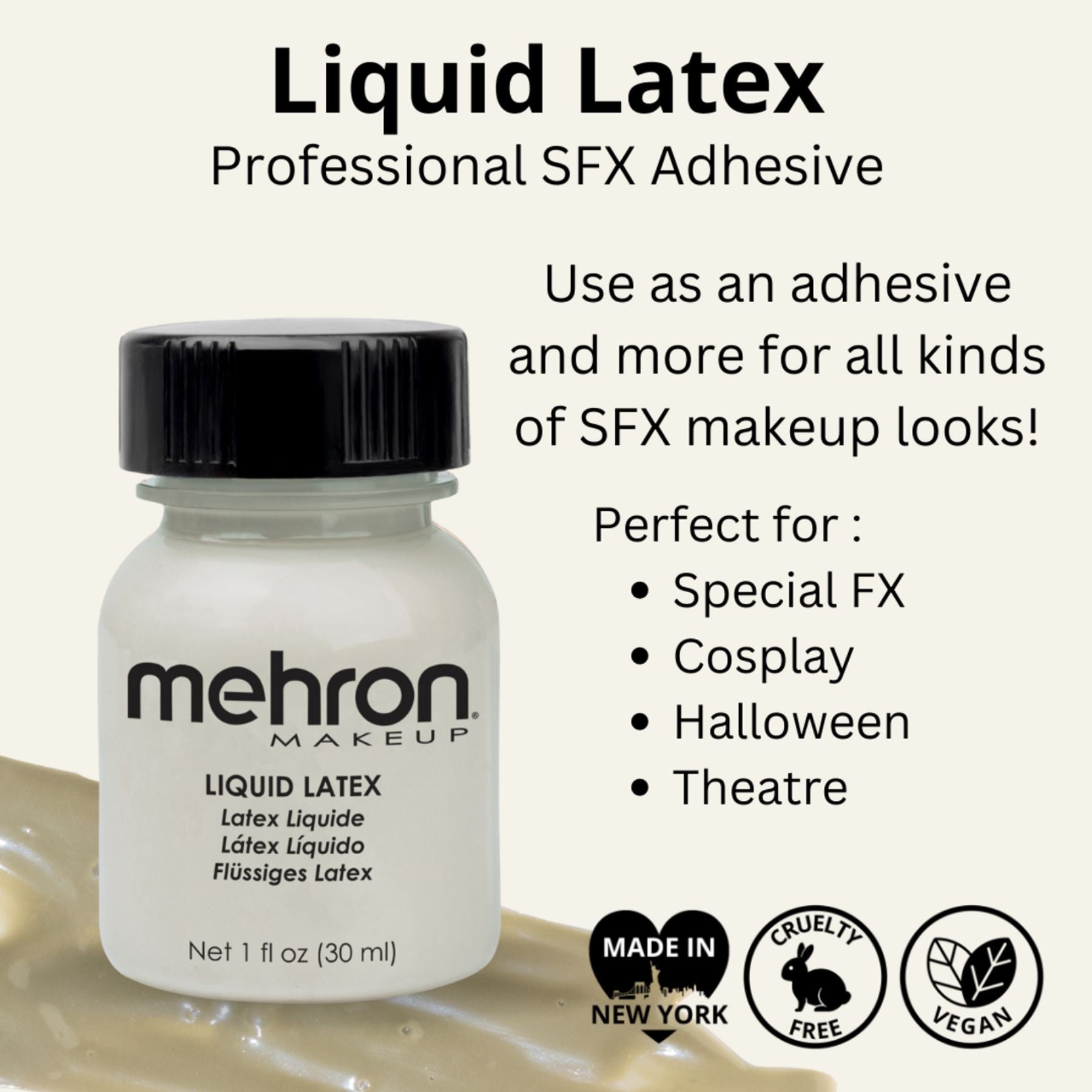 Liquid Latex | Mehron Makeup