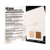 MAKE UP FOR EVER HD SKIN PERFECTING POWDER 2 SHADE SAMPLE CARD