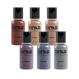 Dinair Glamour Eye Shadows Airbrush Makeup