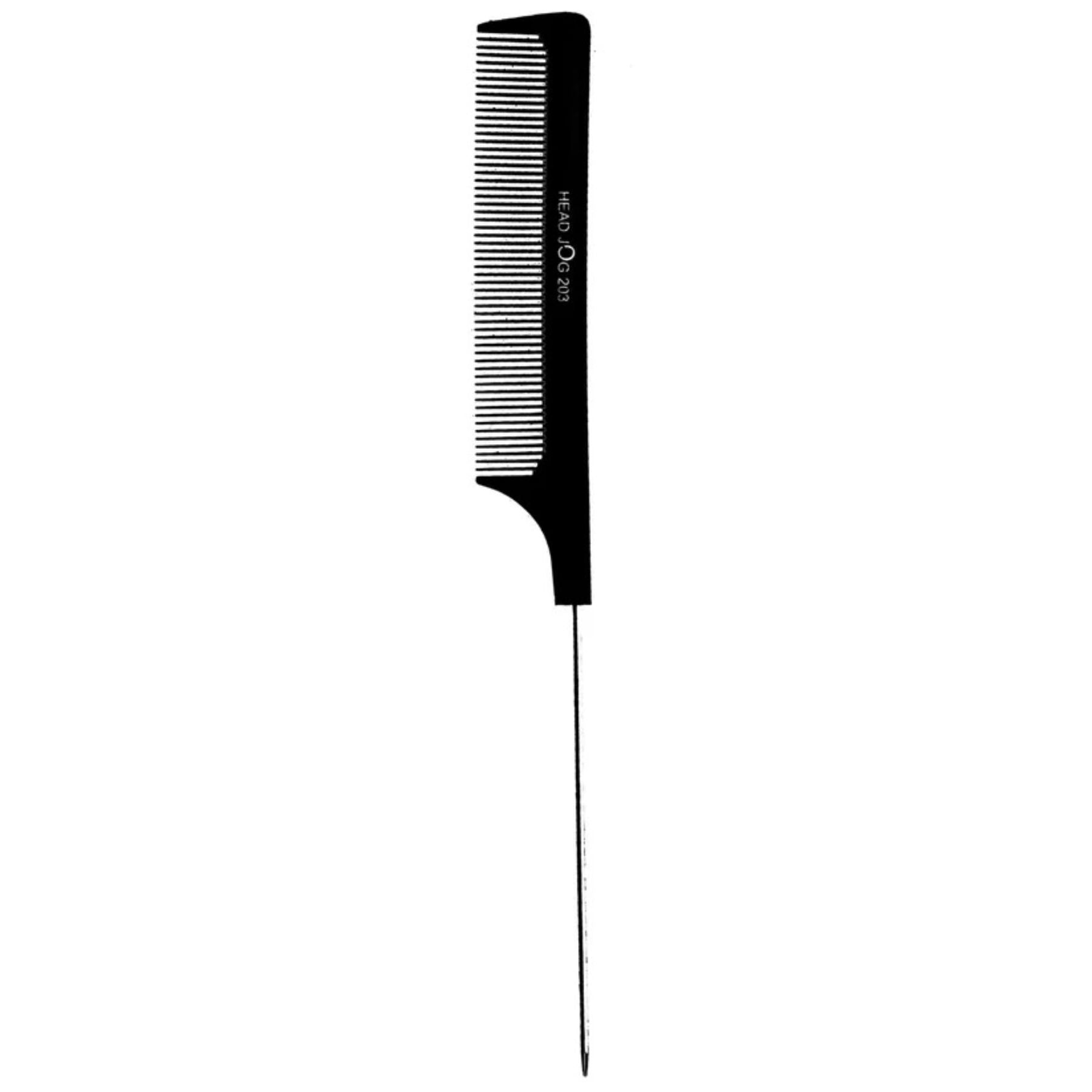 203 PINTAIL COMB BLACK – Guru Makeup Emporium