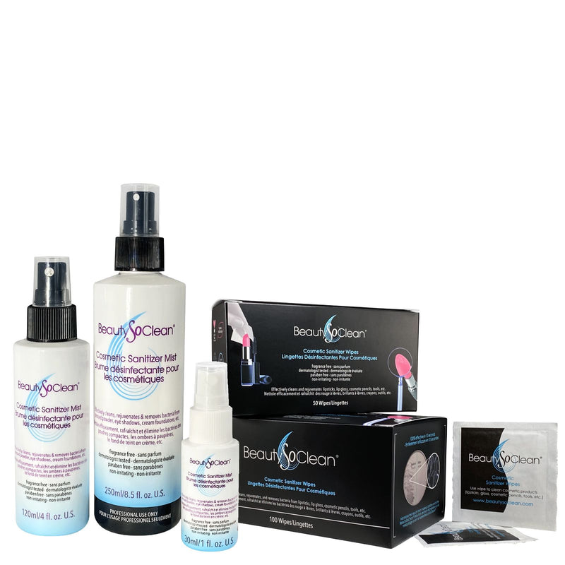 COSMETIC SANITISER WIPES - x50 INDIVIDUAL SACHETS *PREORDER NOW AVAILABLE!!*