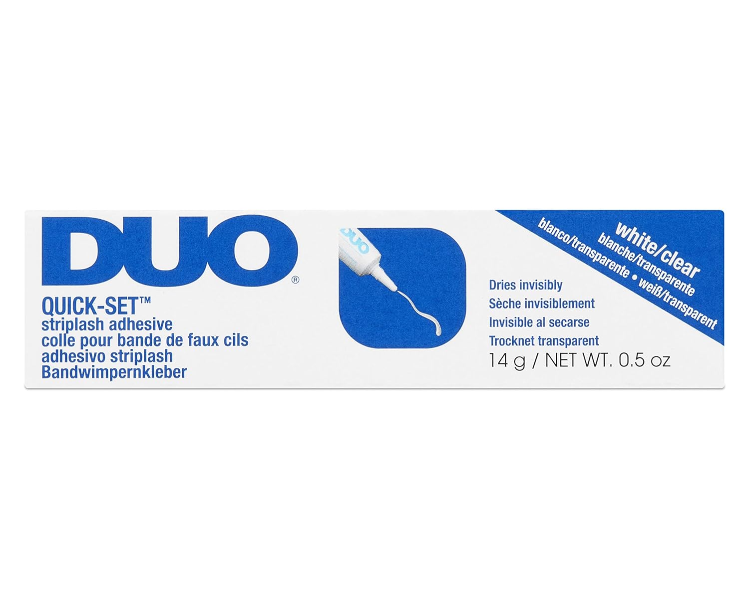 Duo Strip Lash Adhesive | Clear | Larger Pro Size Tube | Buy At Guru ...