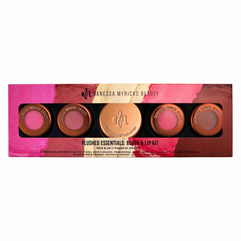 FLUSHED ESSENTIALS: BLUSH & LIP KIT