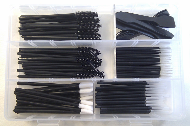 EMPTY 15 COMPARTMENT TRANSPARENT PIN BOX