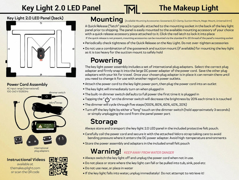 KEY LIGHT 2.0 PRO PACKAGE