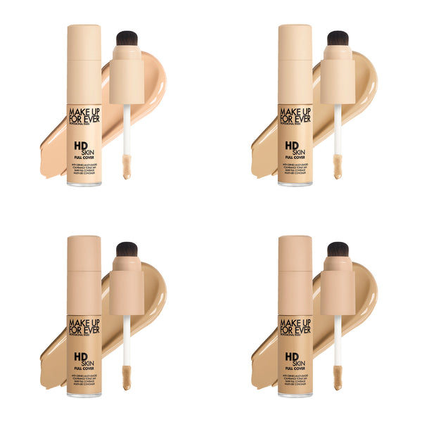HD SKIN FULL COVER CONCEALER STARTER SET x4