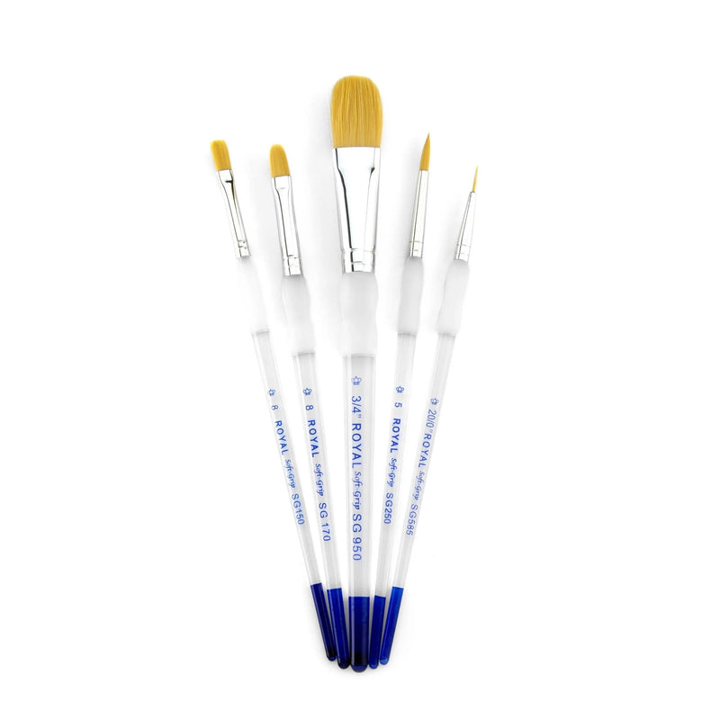 SOFT GRIP BRUSH SET