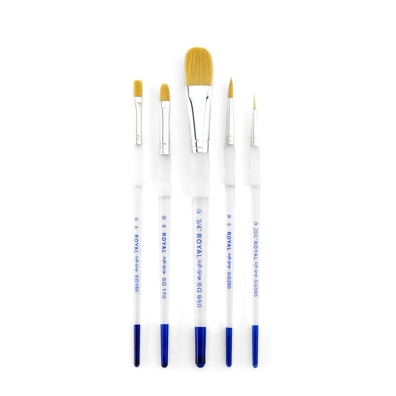 SOFT GRIP BRUSH SET