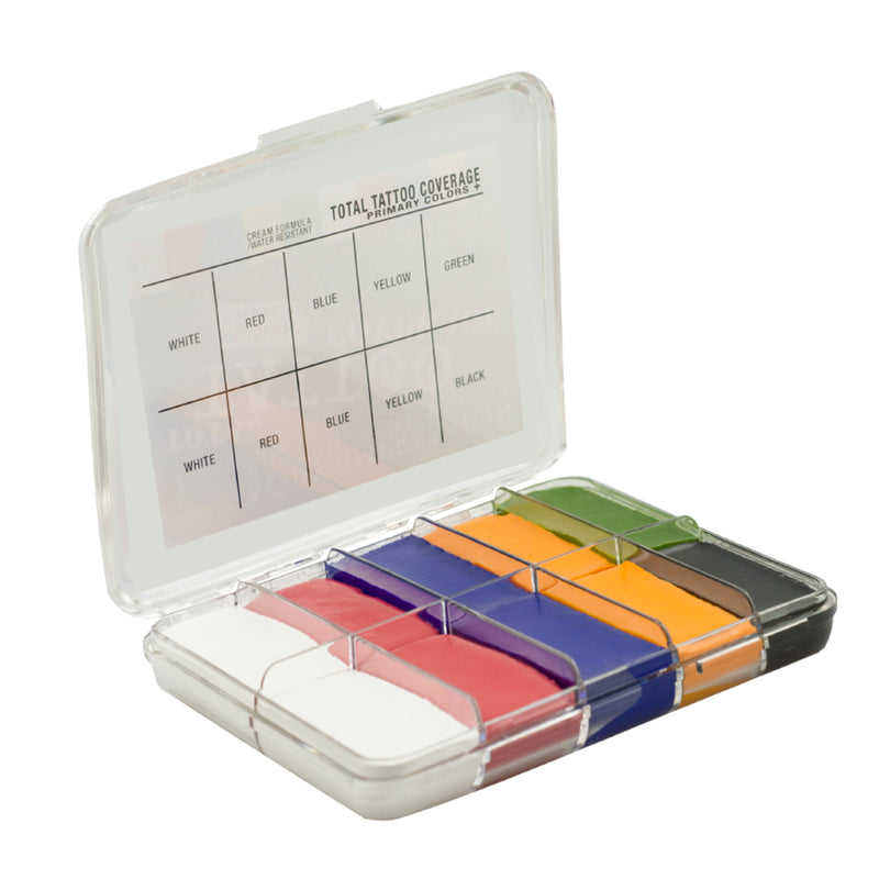 TOTAL TATTOO COVERAGE PRIMARY - CREAM FORMULA MINI PALETTE