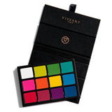 EYESHADOW PALETTE - 08 EDITORIAL BRIGHTS VISEPRO