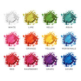EYESHADOW PALETTE - 08 EDITORIAL BRIGHTS VISEPRO