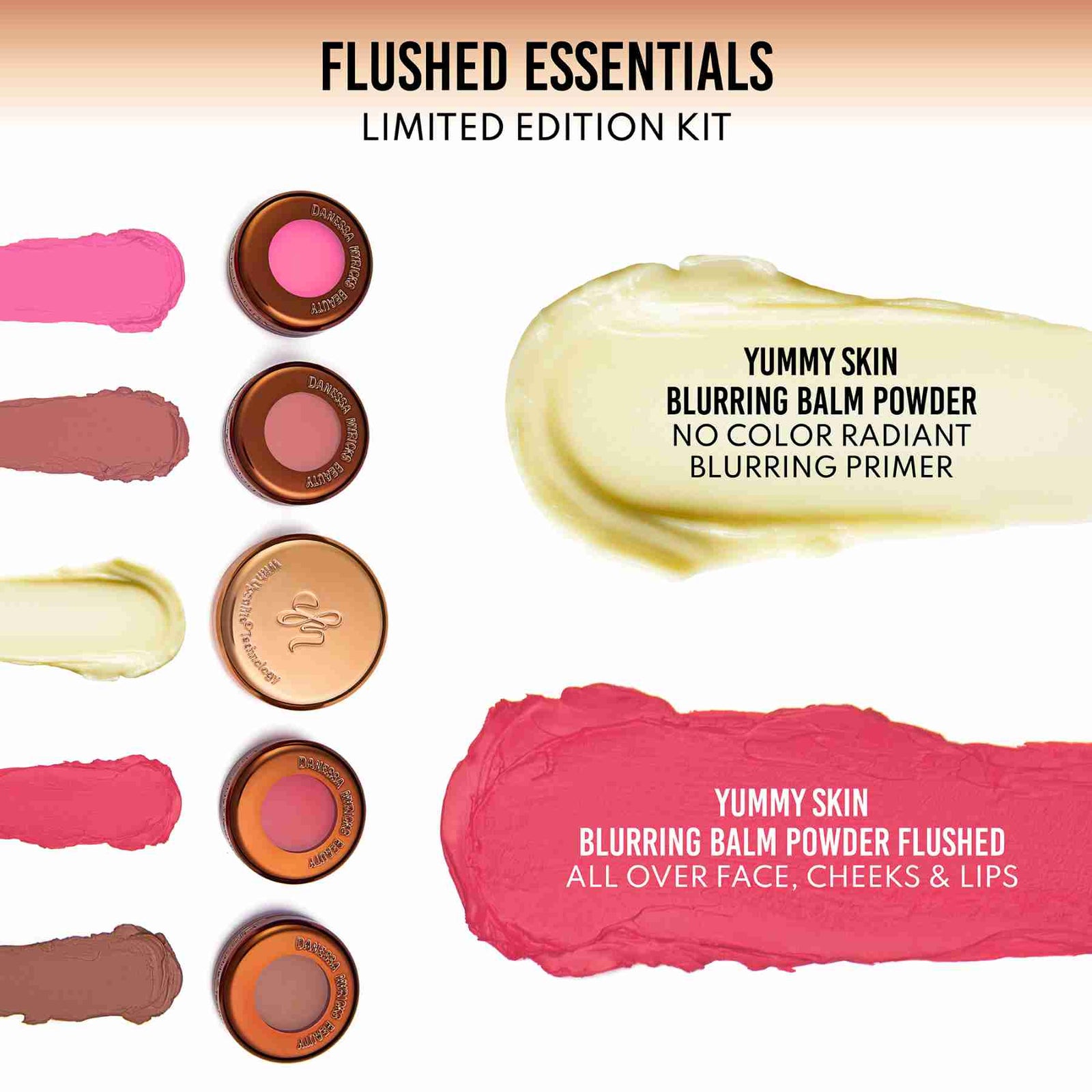 FLUSHED ESSENTIALS: BLUSH & LIP KIT – Guru Makeup Emporium