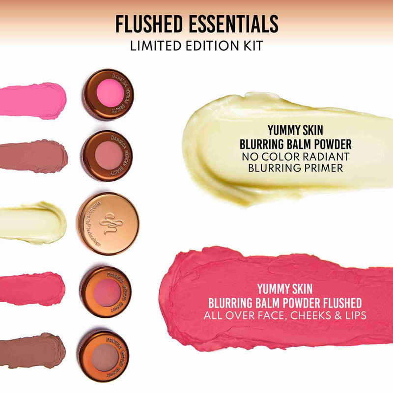FLUSHED ESSENTIALS: BLUSH & LIP KIT
