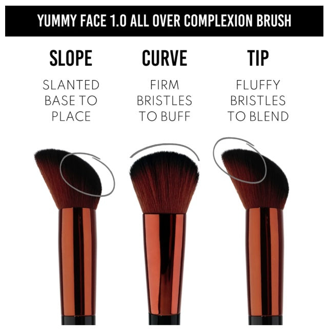 YUMMY FACE 1.0 ALL OVER COMPLEXION BRUSH