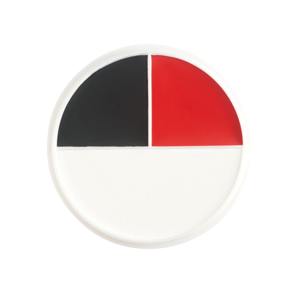 RED WHITE & BLACK WHEEL