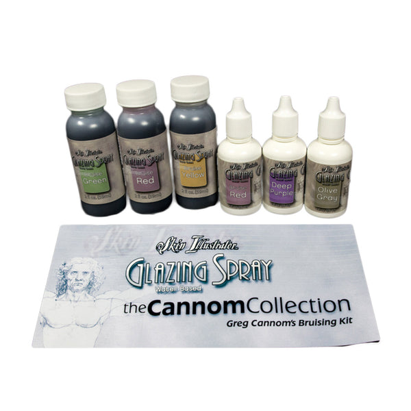 SKIN ILLUSTRATOR GLAZING SET - THE CANNOM BRUSING KIT
