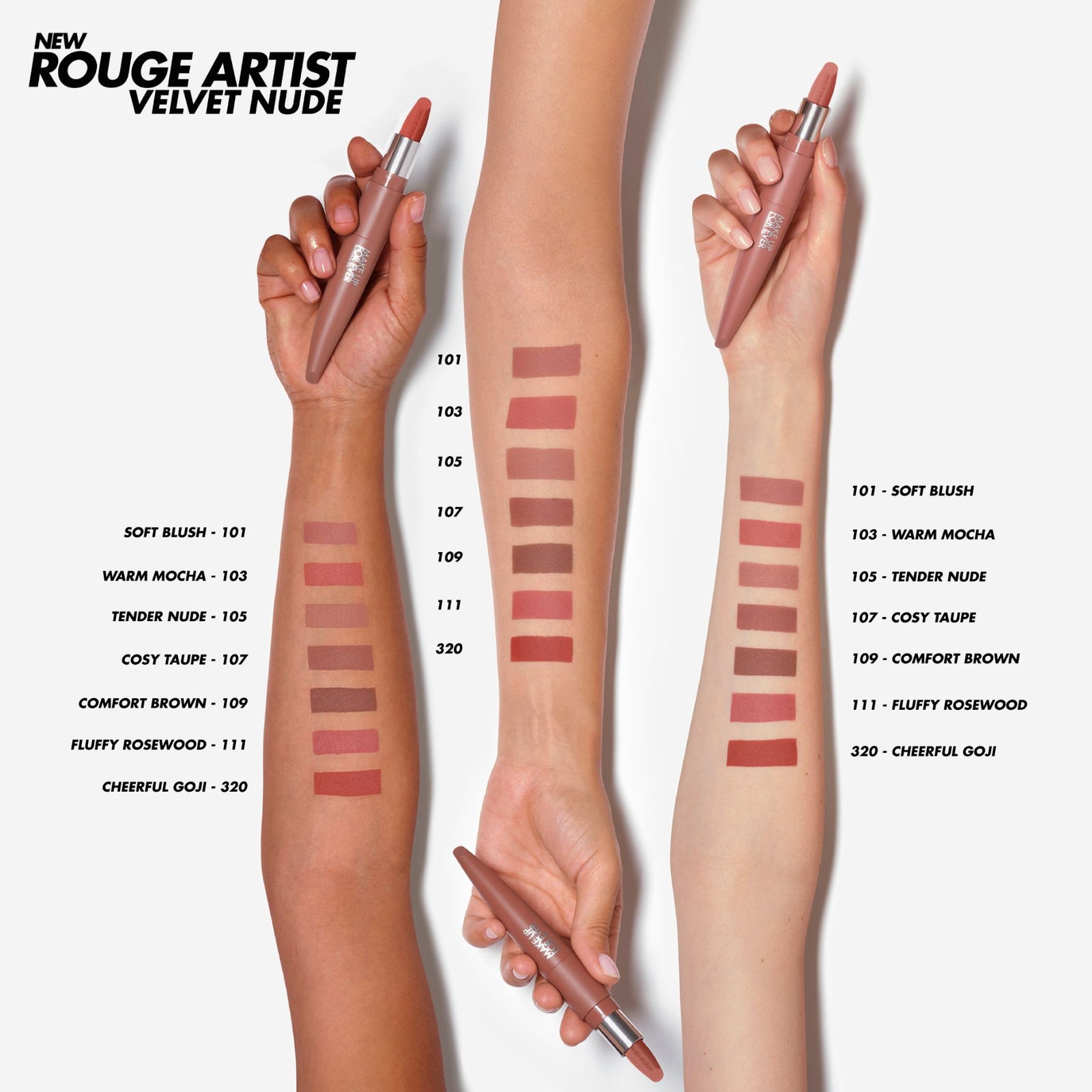 Becka first nudes X-art ROUGE ARTIST VELVET NUDE – Guru Makeup Emporium