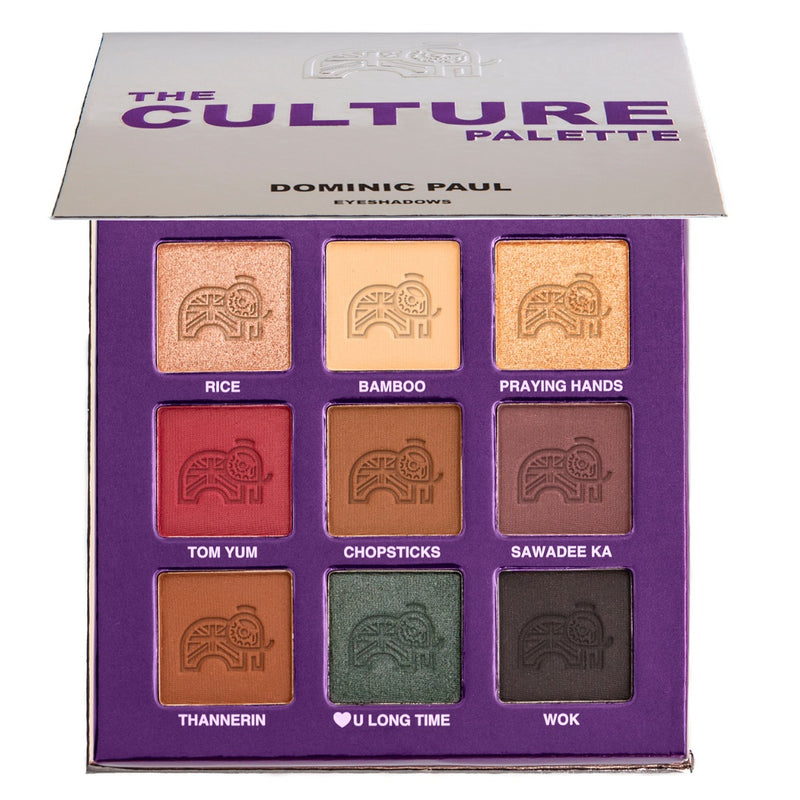 Dominic Paul The Culture Palette Eyeshadows