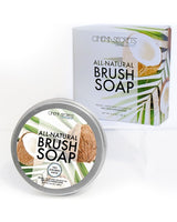 Cinema Secrets All-Natural Brush Soap With Scrubber 