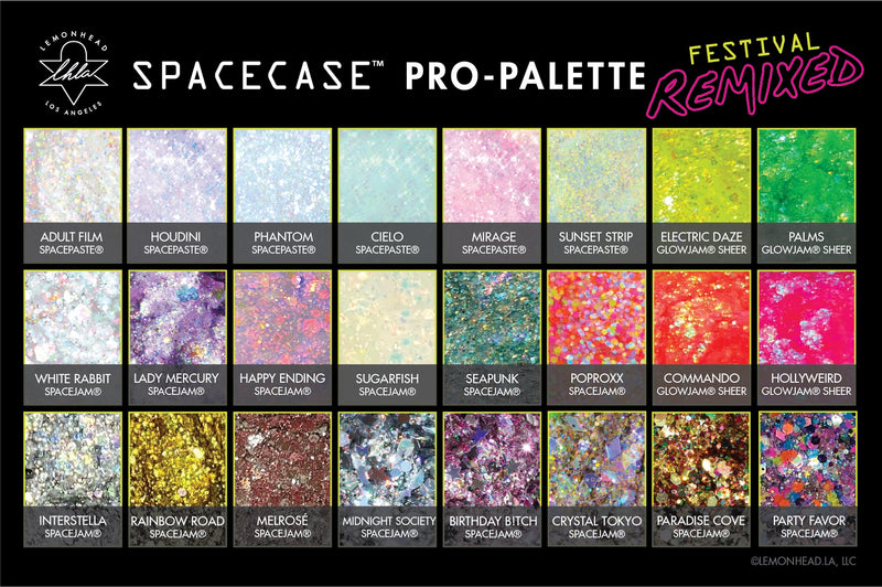Lemonhead L A Spacecase II Pro Palette Festival Remixed