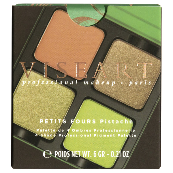 Viseart Paris Petits Fours Pigment Palette Pistache