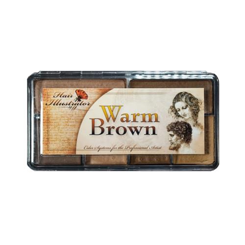 PPI Hair Illustrator Palette Warm Brown