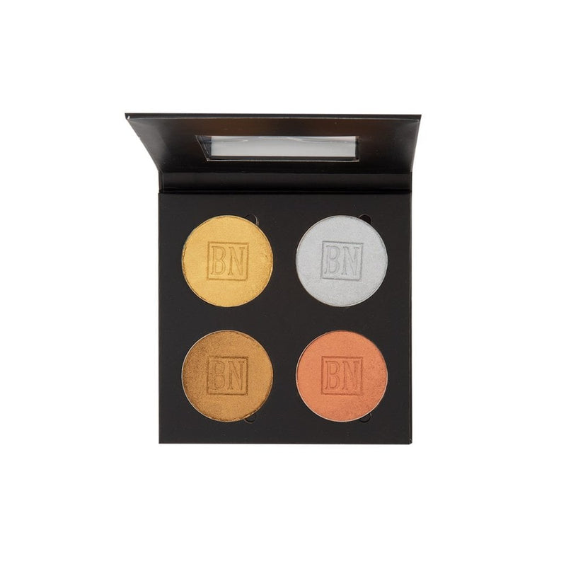 Ben Nye Lumiere Metallic Palette Powder X4