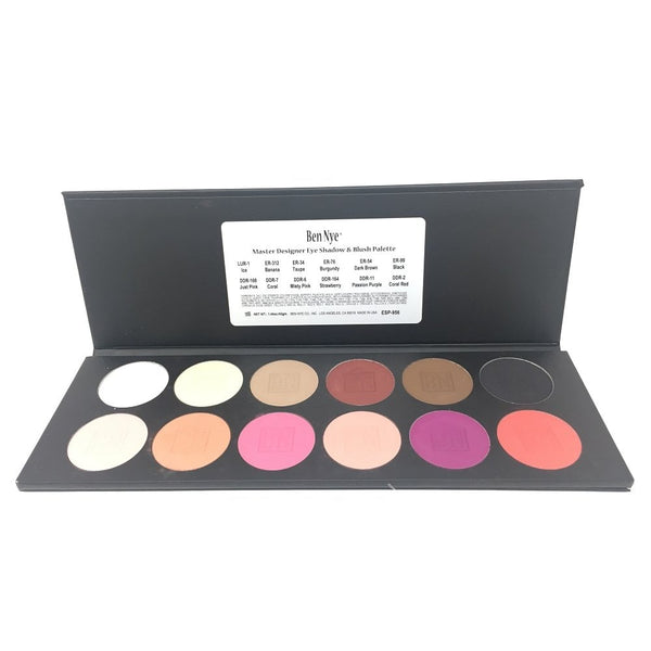 Ben Nye Master Designer Palette 12 Colour Eyeshadow Palette