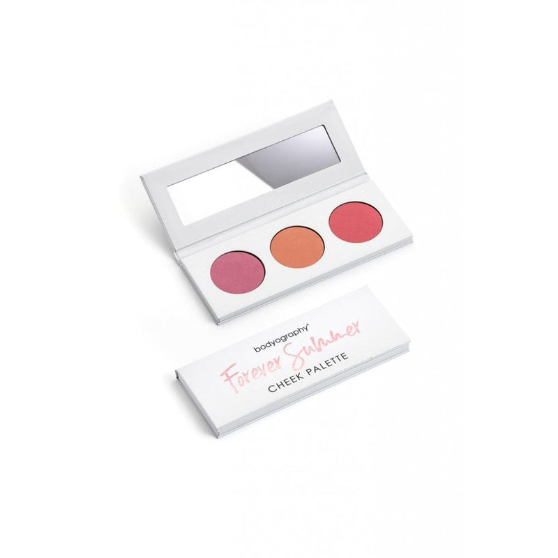 Bodyography Forever Summer Cheek Palette Powder Blush x3 Colours