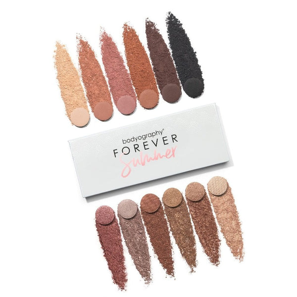 Bodyography Forever Summer Eyeshadow Palette 12 Colours