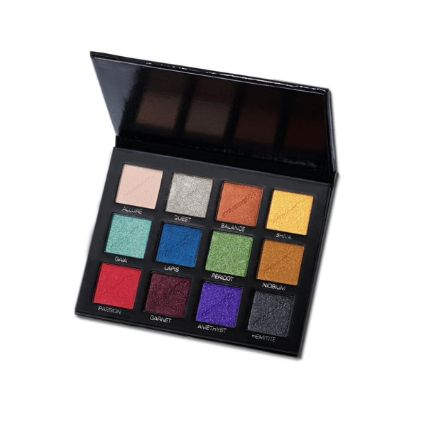 Cozzette The Padded Eyeshadow Palette 12 Metallics