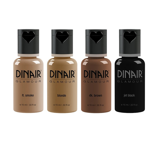 Dinair Glamour Eyeliners And Brows Airbrush Makeup
