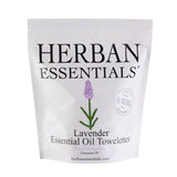 Herban Essentials Essential Oil Towelettes Lavender X20