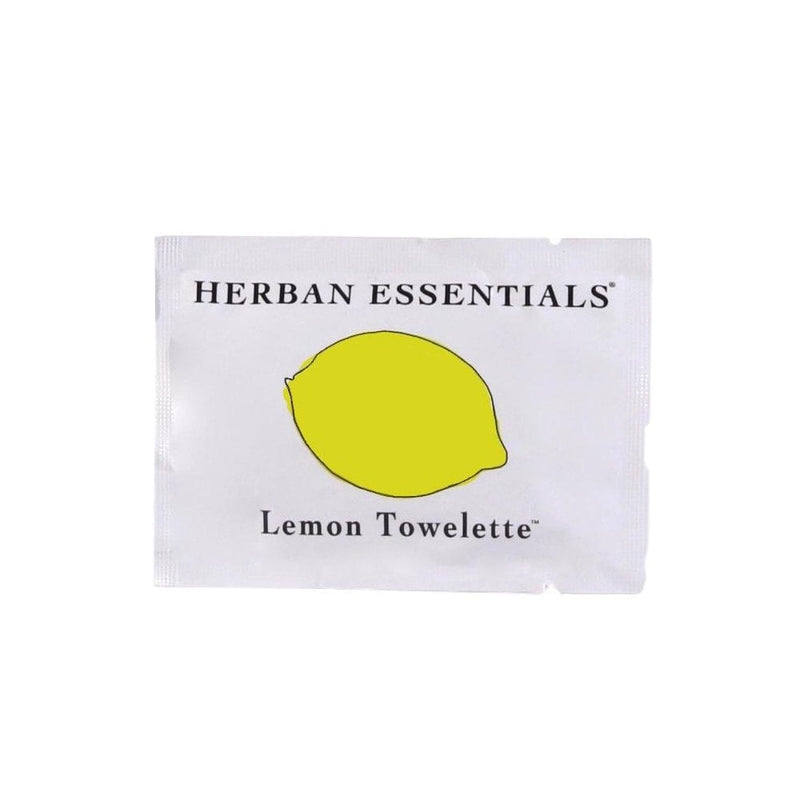 Herban Essentials Essential Oil Towelettes Lemon X20