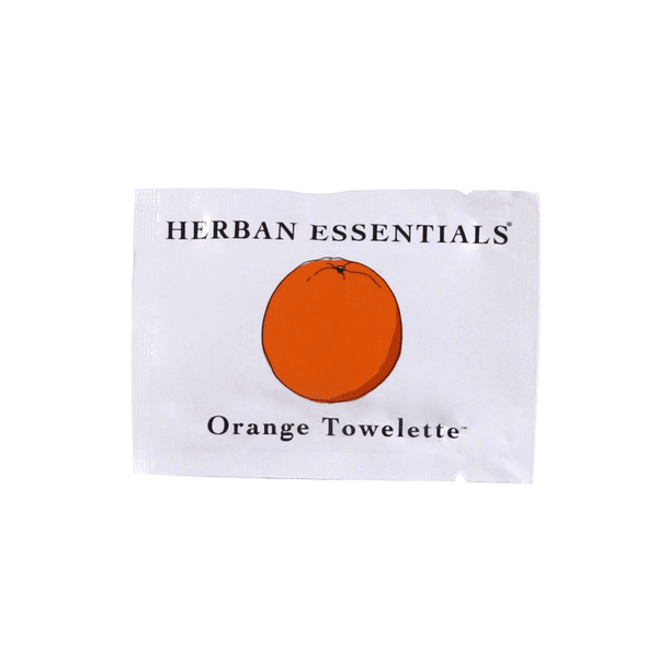 Herban Essentials Essential Oil Towelettes Orange X20