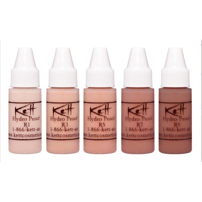 Kett Cosmetics Hydro Proof Foundation Travel Pack