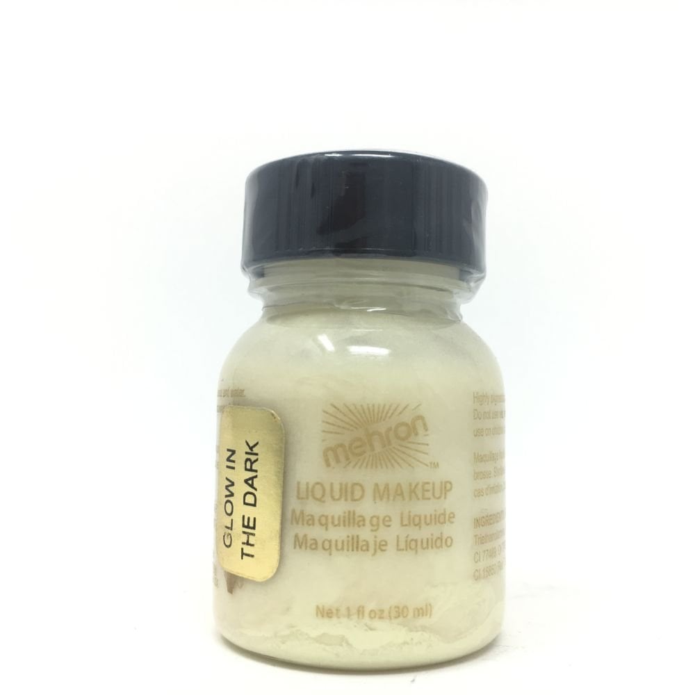 Mehron Glow In The Dark Liquid Makeup | Guru Makeup Emporium