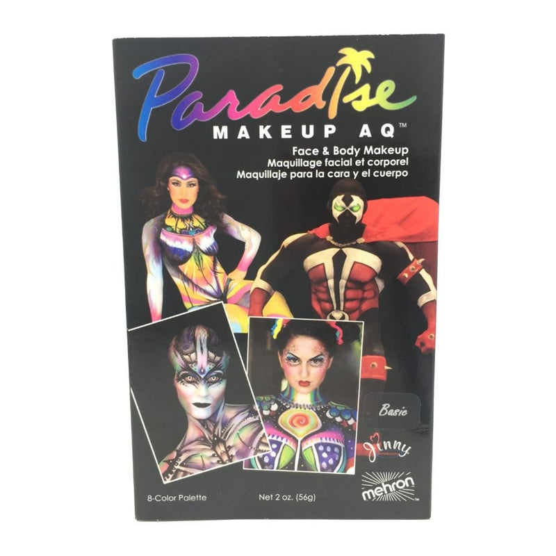 Mehron Paradise Makeup AQ Basic 8 Colour Face Painting Palette 