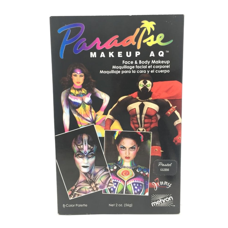 Mehron Paradise Makeup AQ Pastel 8 Colour Face Painting Palette