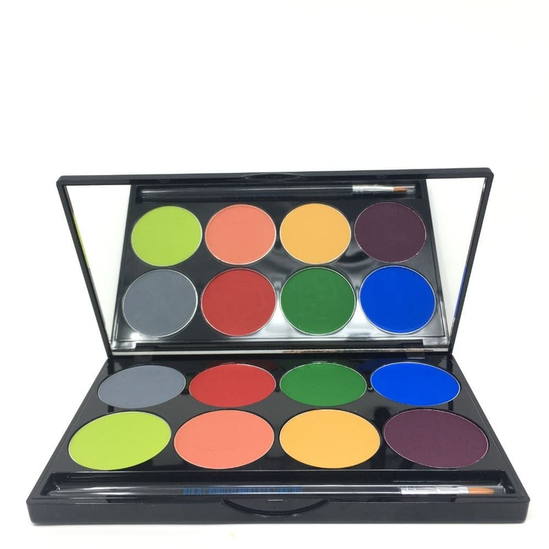 Mehron Paradise Makeup AQ Tropical 8 Colour Face Painting Palette