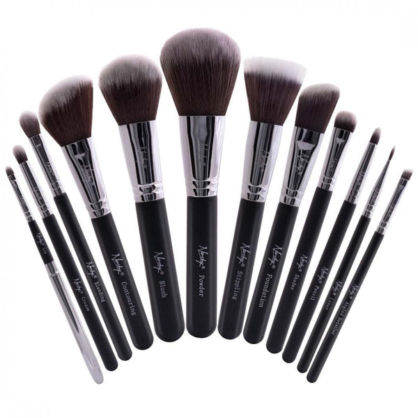 Nanshy Masterful Collection Set Of 12 Makeup Brushes 