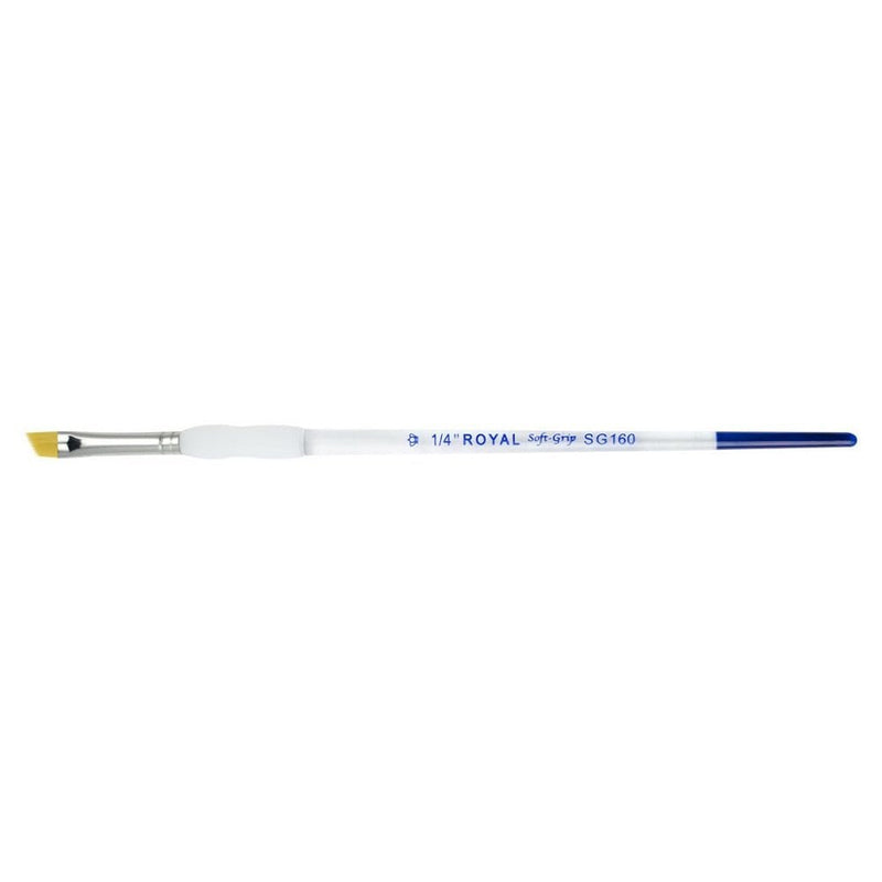 Royal Brush Soft Grip Angular Brush SG150 1-4