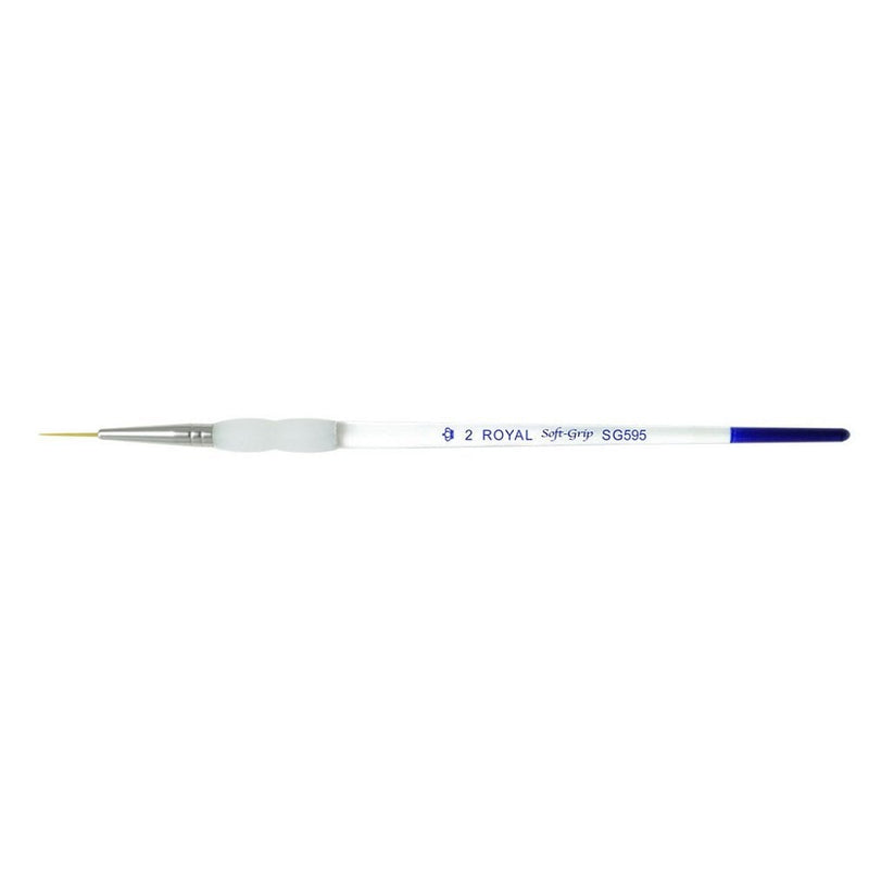 Royal Brush Soft Grip Short Liner Brush SG595 2