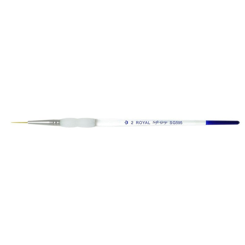 Royal Brush Soft Grip Short Liner Brush SG595 0