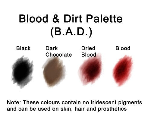 AFX Company 4 Colour Palette Blood & Dirt B.A.D.