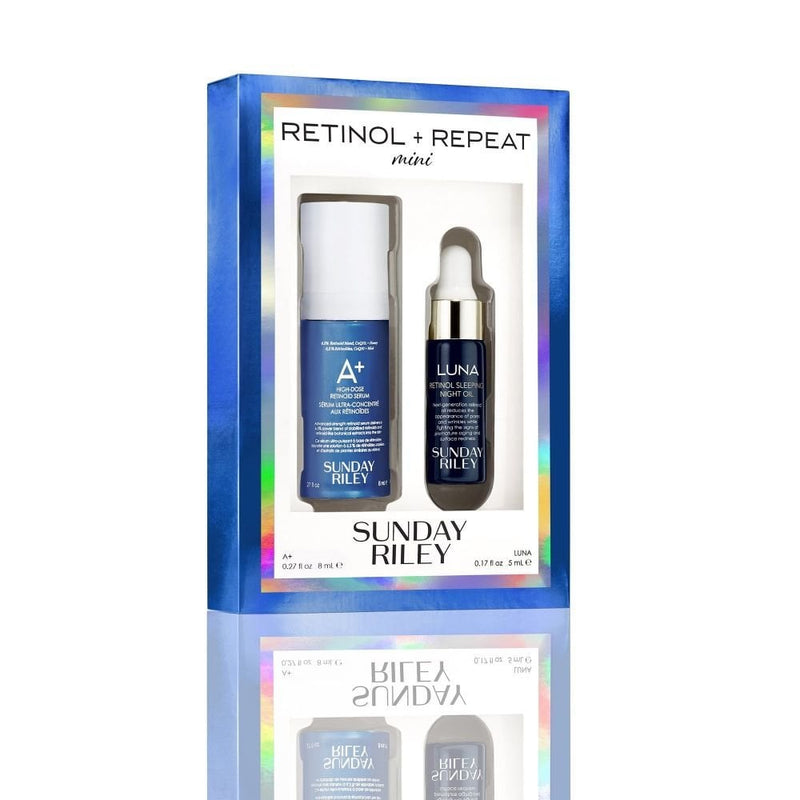 Sunday Riley Mini Retinol + Repeat Kit Luna & A+ Retinoid Serum