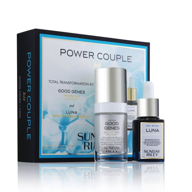 Sunday Riley Power Couple Glycolic Acid Total Transformation Kit