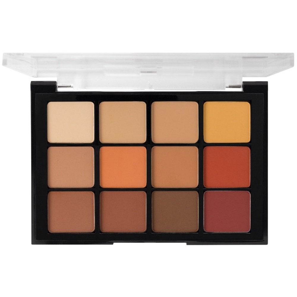 Viseart 10 Warm Mattes Eyeshadow Palette | Guru Makeup Emporium