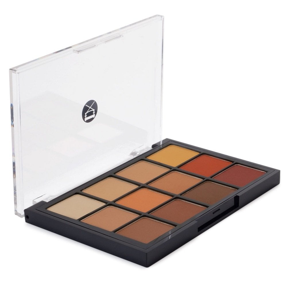 Viseart 10 Warm Mattes Eyeshadow Palette | Guru Makeup Emporium